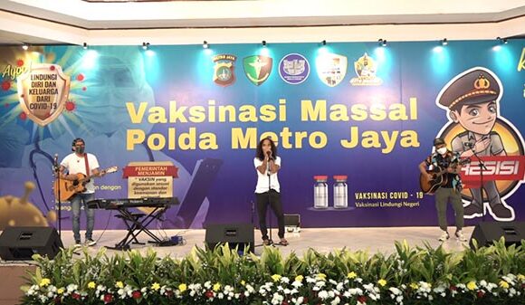 Vaksinasi Massal Polda Metro Jaya